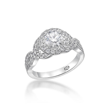 Athena - Diamond Engagement Ring image 1