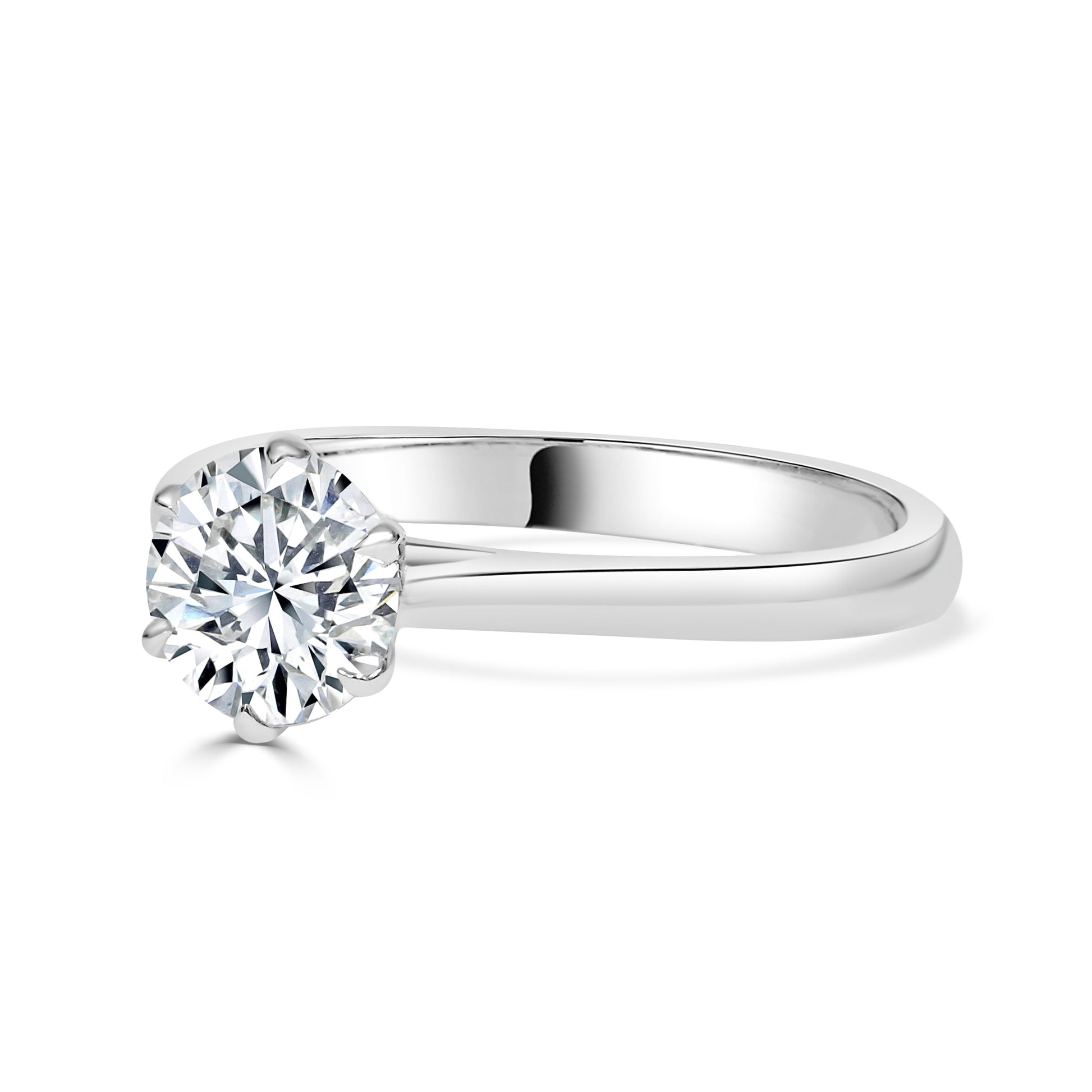 1 Carat Round Brilliant Cut Solitaire image 1