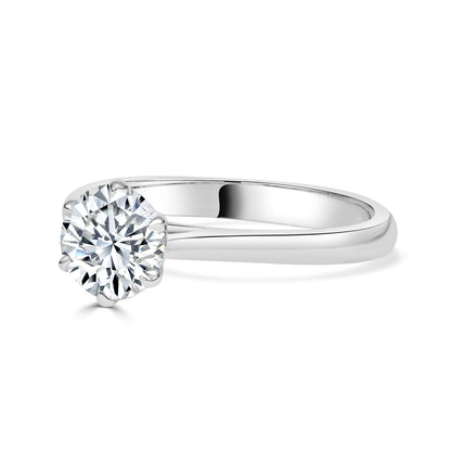 1 Carat Round Brilliant Cut Solitaire image 1