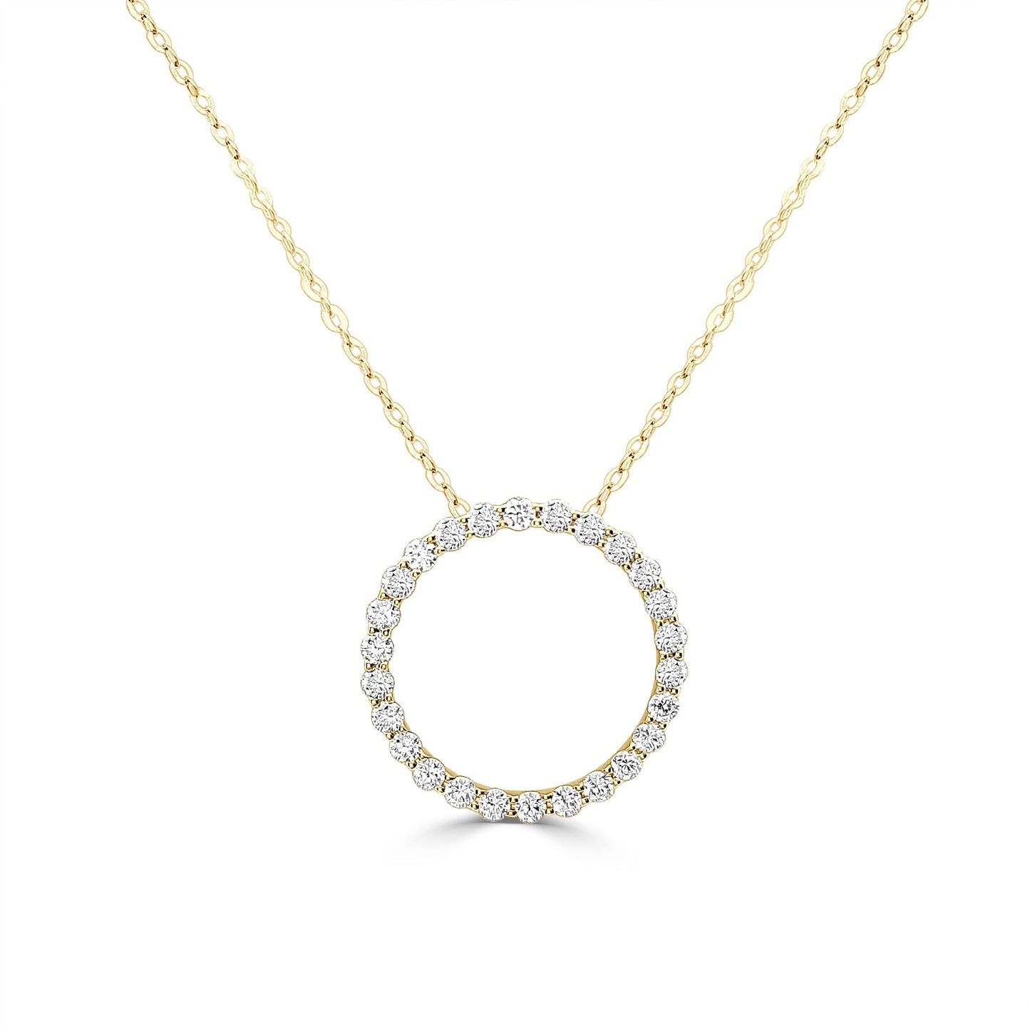 Diamond Circle Pendant
