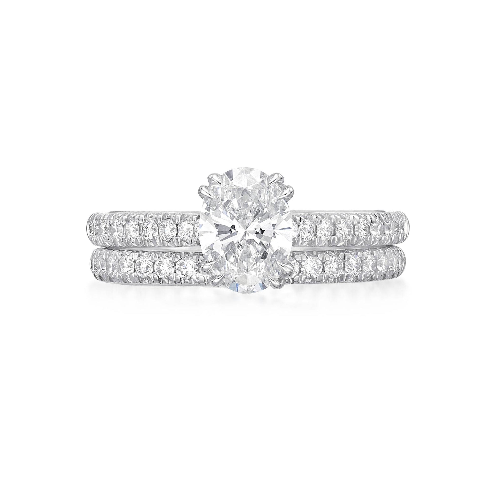 Venus - Oval Cut Diamond Engagement Ring image 2