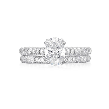 Venus - Oval Cut Diamond Engagement Ring image 2