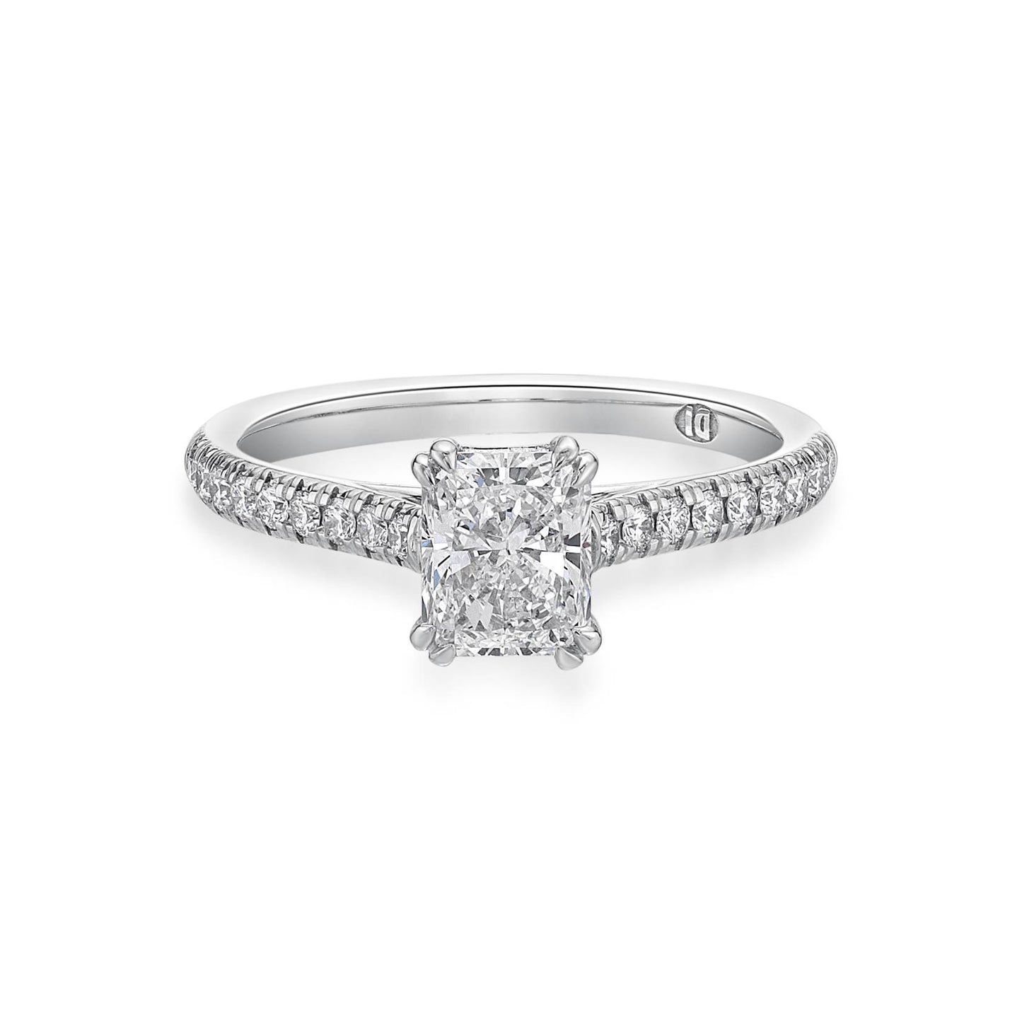 Venus - Radiant Cut Diamond Engagement Ring image 0