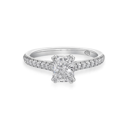 Venus - Radiant Cut Diamond Engagement Ring image 0