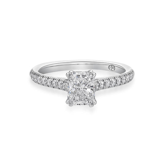 Venus - Radiant Cut Diamond Engagement Ring image 0