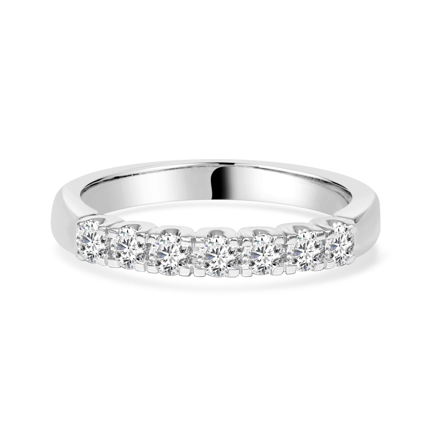 Round Brilliant Cut Diamond Band image 0