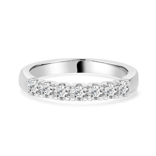 Round Brilliant Cut Diamond Band image 0
