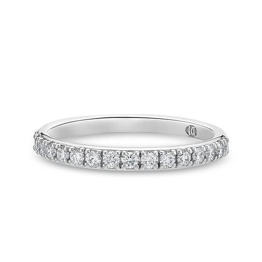Selena - Round Brilliant Cut Diamond Band image 0