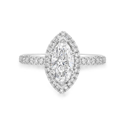 Estelle - Marquise Cut Diamond Engagement Ring image 0