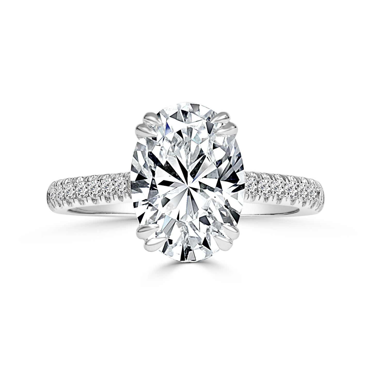 Venus - Oval Diamond Engagement Ring image 0