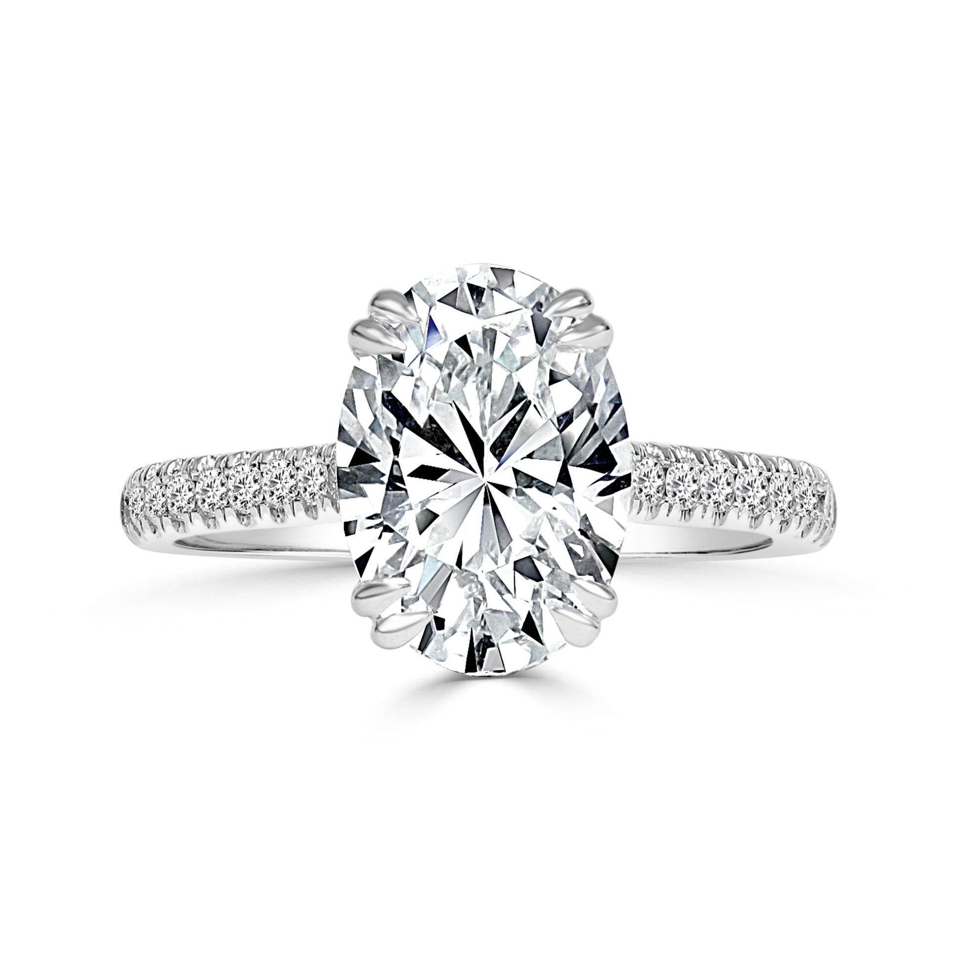Venus - Oval Diamond Engagement Ring image 0