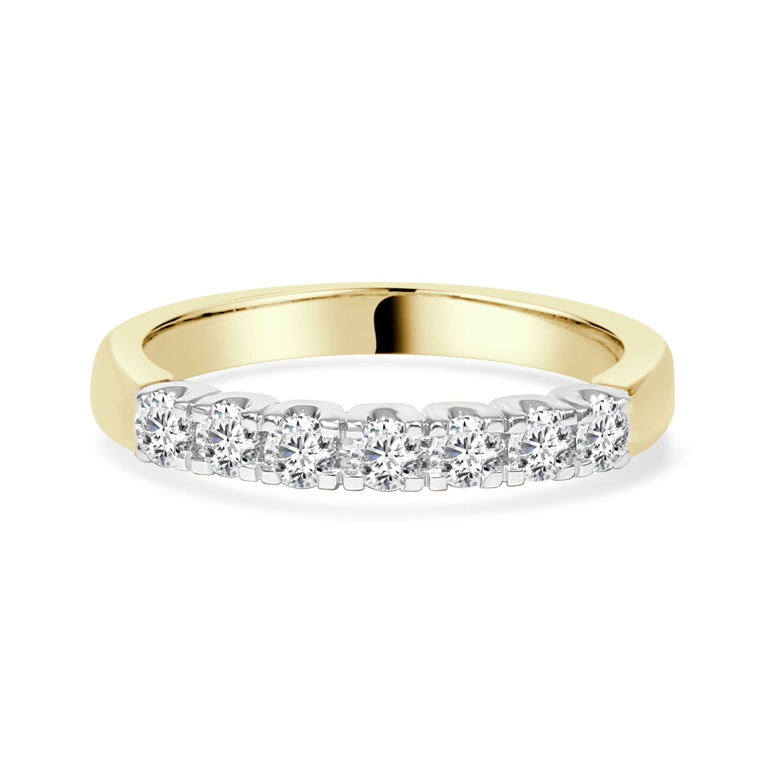 Round Brilliant Cut Diamond Band image 0