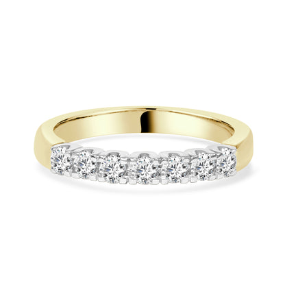 Round Brilliant Cut Diamond Band image 0