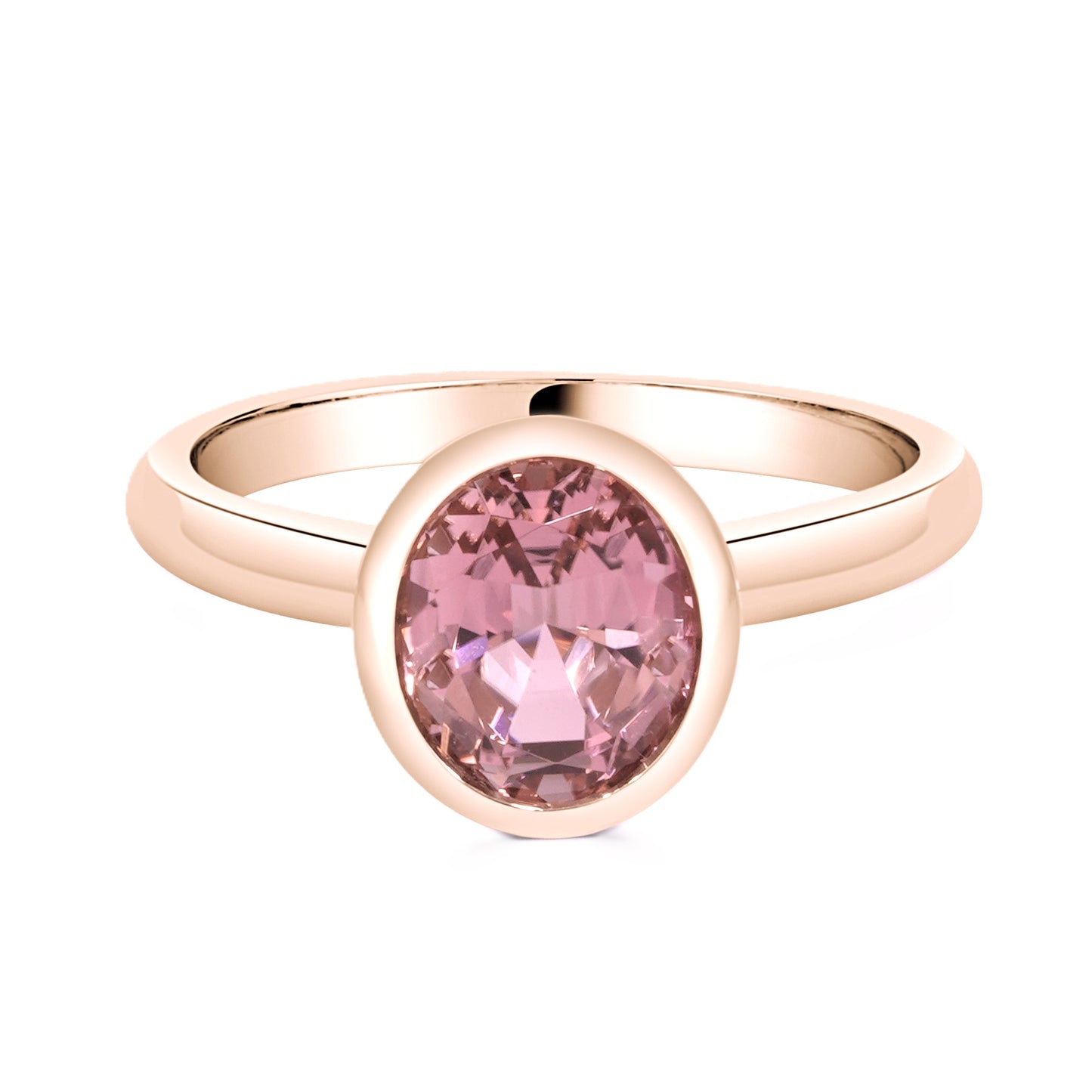 Pink Tourmaline Dress Ring image 0