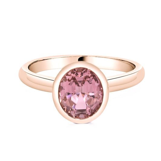 Pink Tourmaline Dress Ring image 0