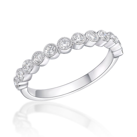 Round Brilliant Cut Diamond Dress Ring image 0