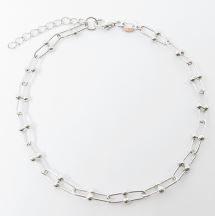 18K Gold Chain Link Bracelet image 1