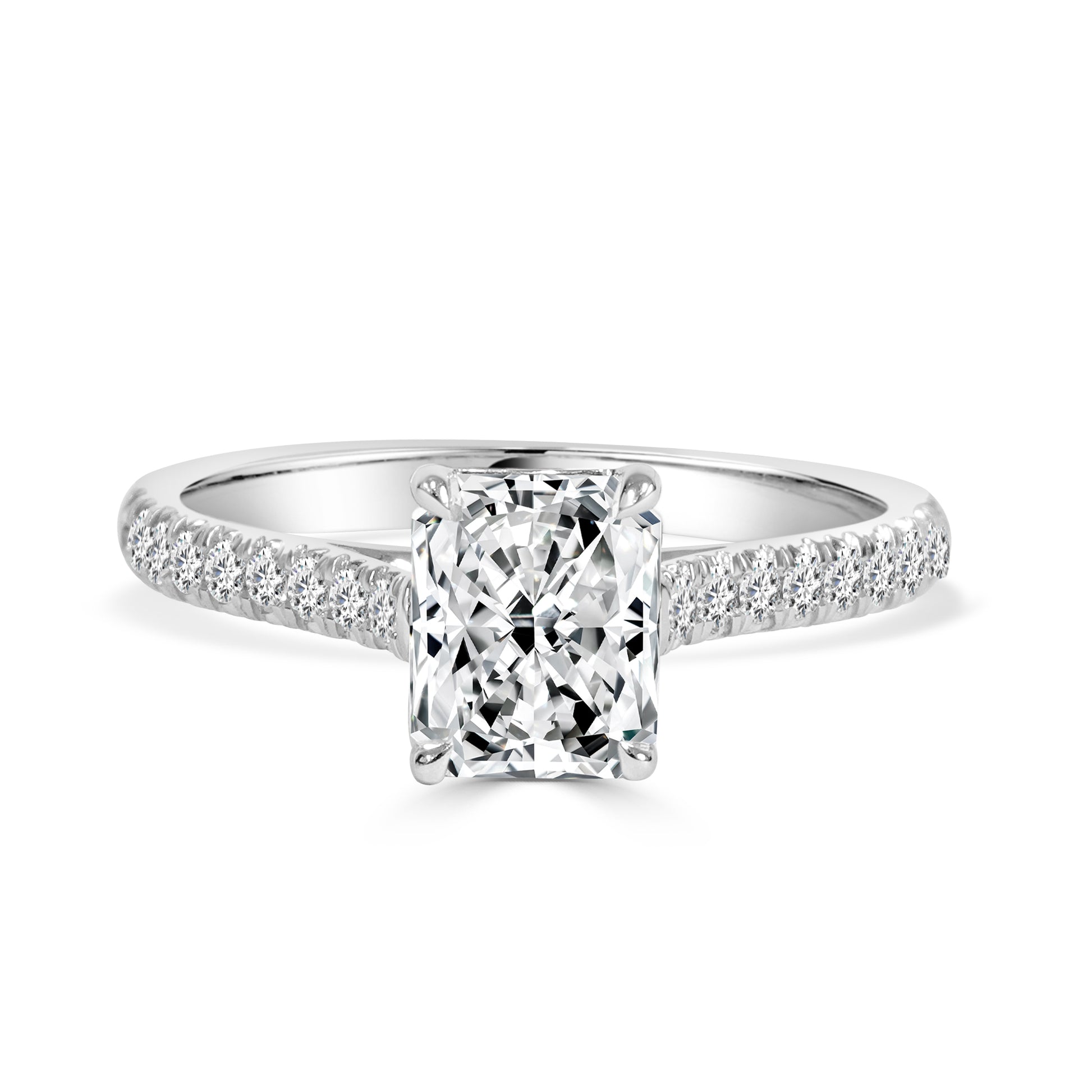 Venus - 1.5 Carat Radiant Cut Enagement Ring image 0