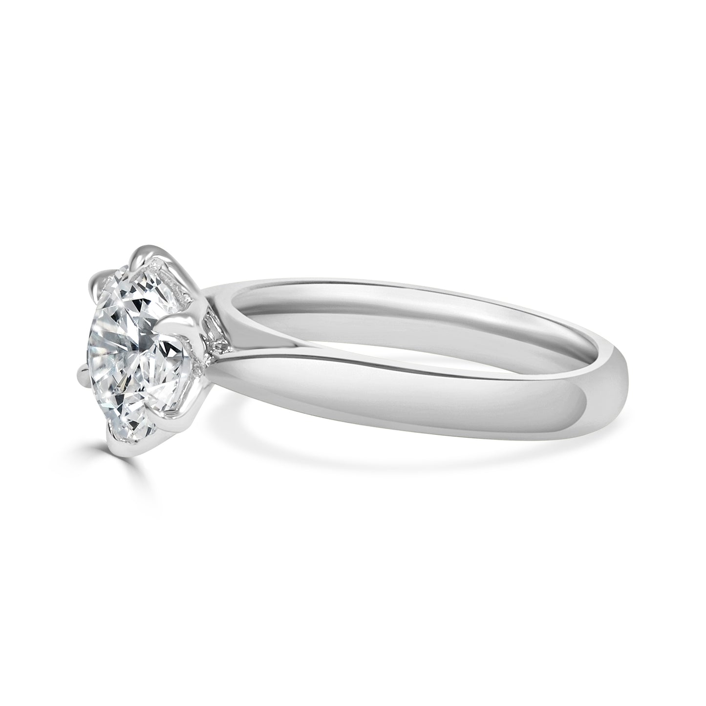 Round Brilliant Cut Diamond Solitaire Ring image 1