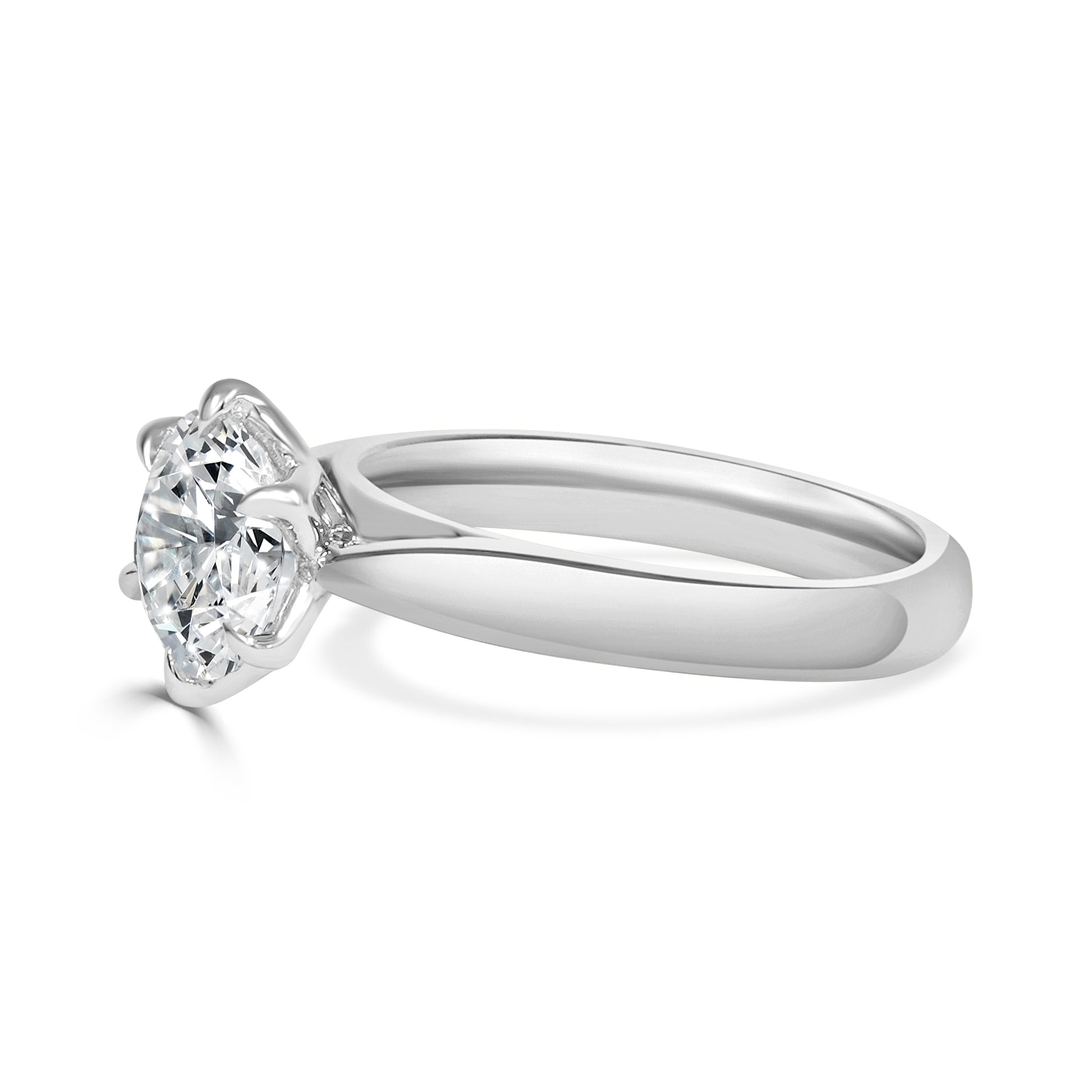 Round Brilliant Cut Diamond Solitaire Ring image 1
