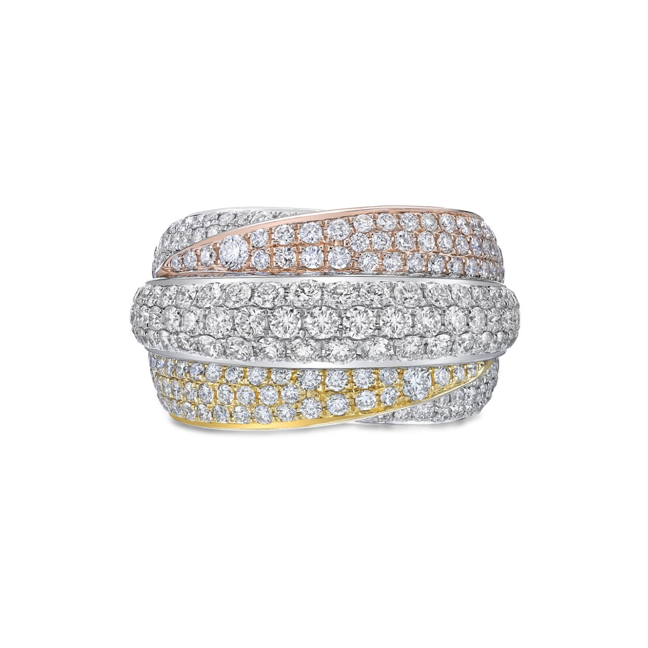 Round Brilliant Cut Diamond Dress Ring image 0