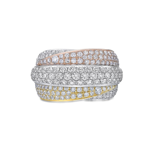Round Brilliant Cut Diamond Dress Ring image 0