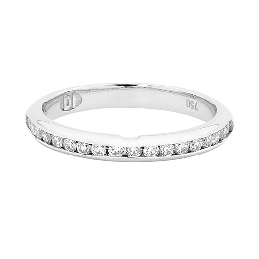 Stella - Round Brilliant Cut Diamond Diamond Band image 0