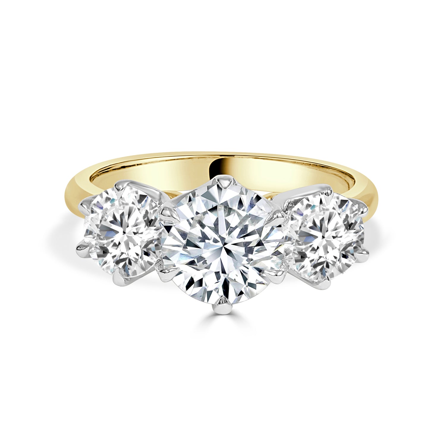 Marinda – 2 Carat Trilogy Diamond Engagement Ring image 0
