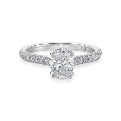 Venus - Oval Cut Diamond Engagement Ring image 0